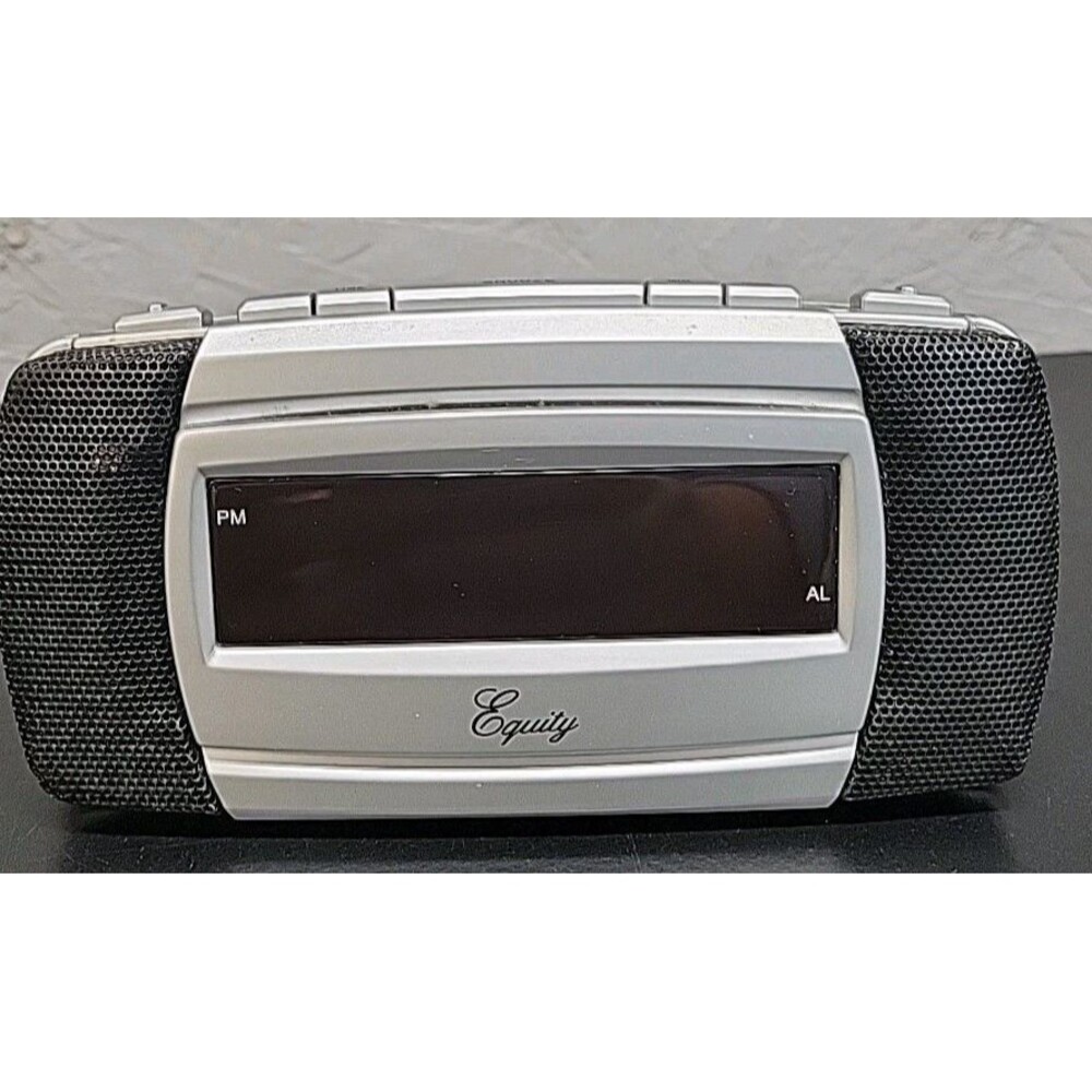 30240 Equity by La Crosse AC Powered Super Loud 0.9" Red LED Digital Alarm Clock